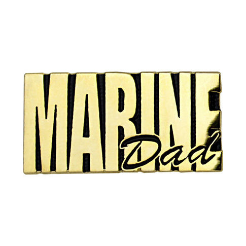Marine Corps Dad Gold on Black 1