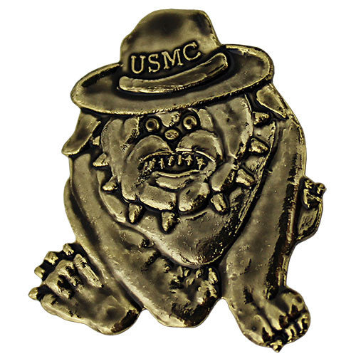 Marine Corps Bulldog Drill Instructor 1" Lapel Pin Pins 