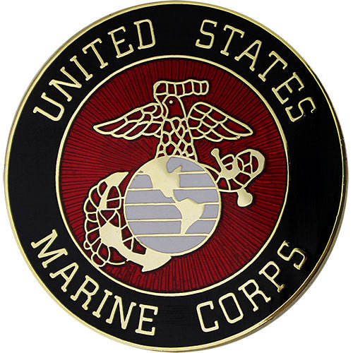 Marine Corps Large Crest 1 1/2" Lapel Pin Pins 