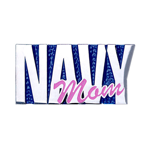 Navy Mom 1" Lapel Pin Pins 