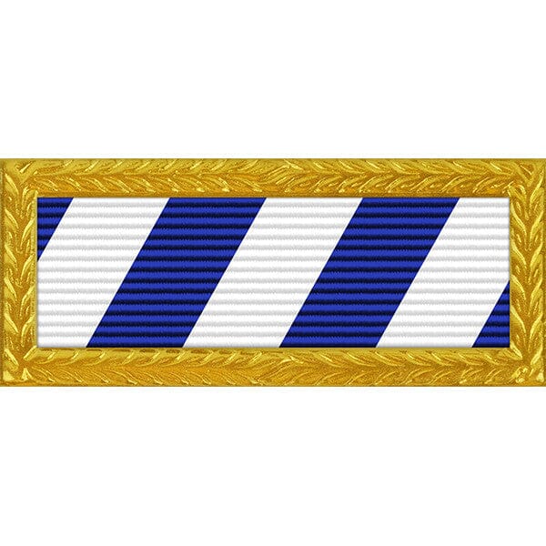 South Carolina National Guard Governor's Unit Citation with Large Gold Frame Thin Ribbons 