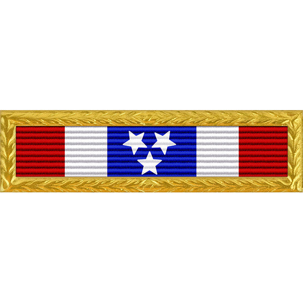 Tennessee National Guard Governor's Meritorious Unit Citation Ribbon w/ Small Frame Ribbons 