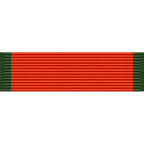 Texas State Guard Commanding General's Individual Award THIN Ribbon Ribbons 