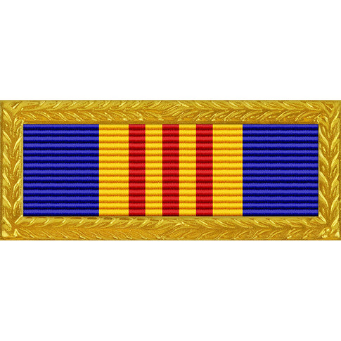 New Jersey National Guard Unit Strength Ribbon with Large Frame