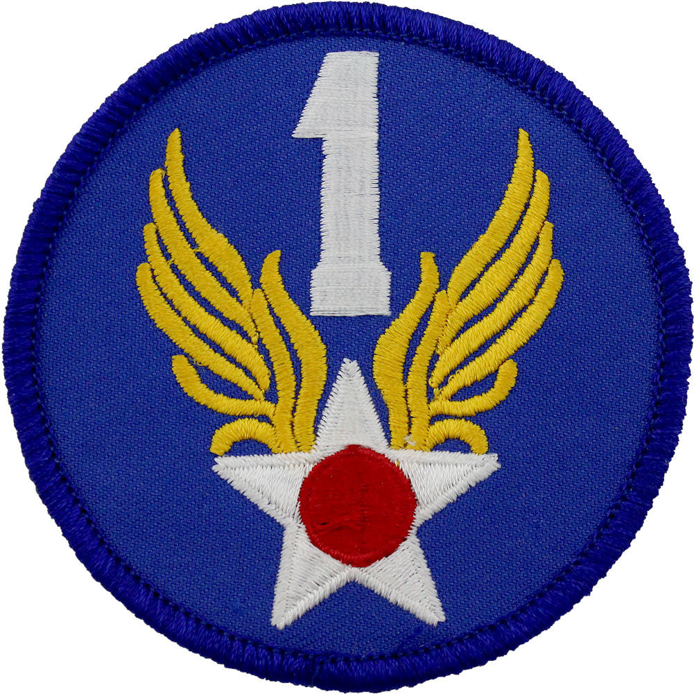 WWII Army Air Corps 1st Air Force Class A Patch Patches and Service Stripes 