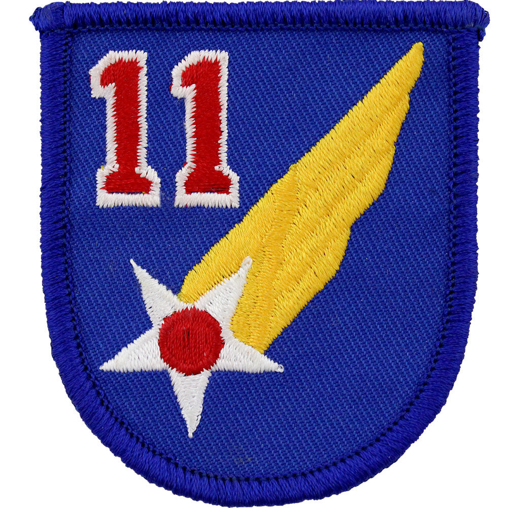 WWII Army Air Corps 11th Air Force Class A Patch Patches and Service Stripes 