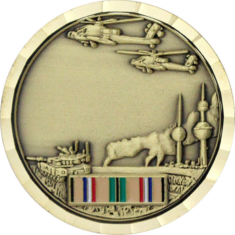 Operation Desert Storm Veteran Coin Challenge Coins 