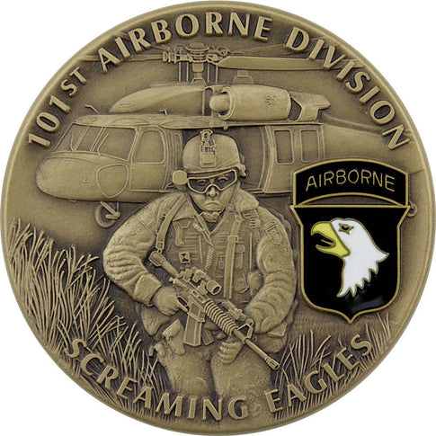 U.S. Army 101st Airborne Coin