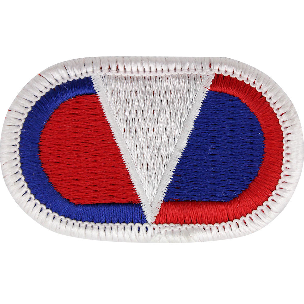 U.S. Army 20th Engineer Brigade Oval Patch Patches and Service Stripes 