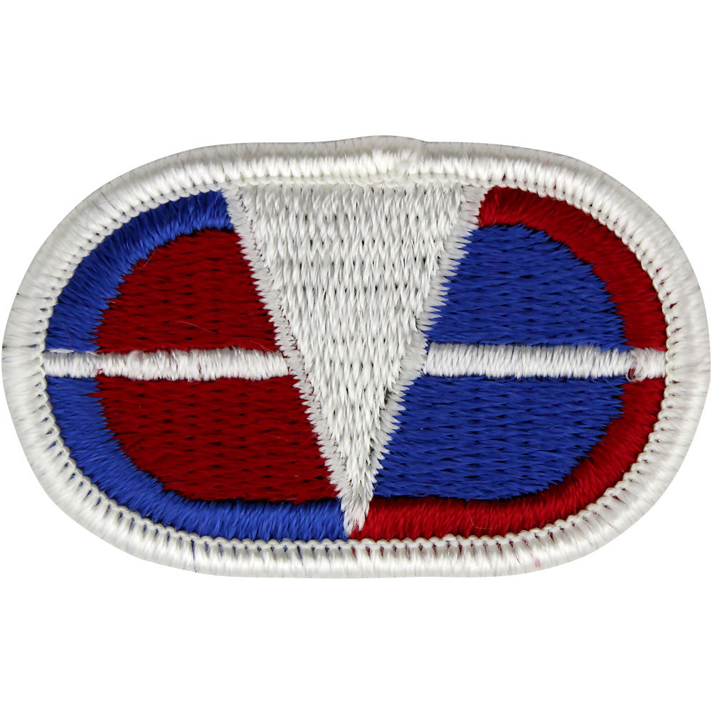 U.S. Army 27th Engineer Battalion Headquarters Oval Patch Patches and Service Stripes 