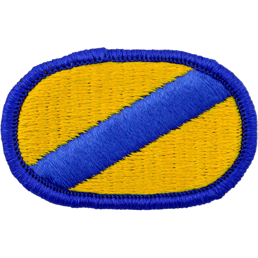 U.S. Army 51st Infantry E Company Oval Patch Patches and Service Stripes 