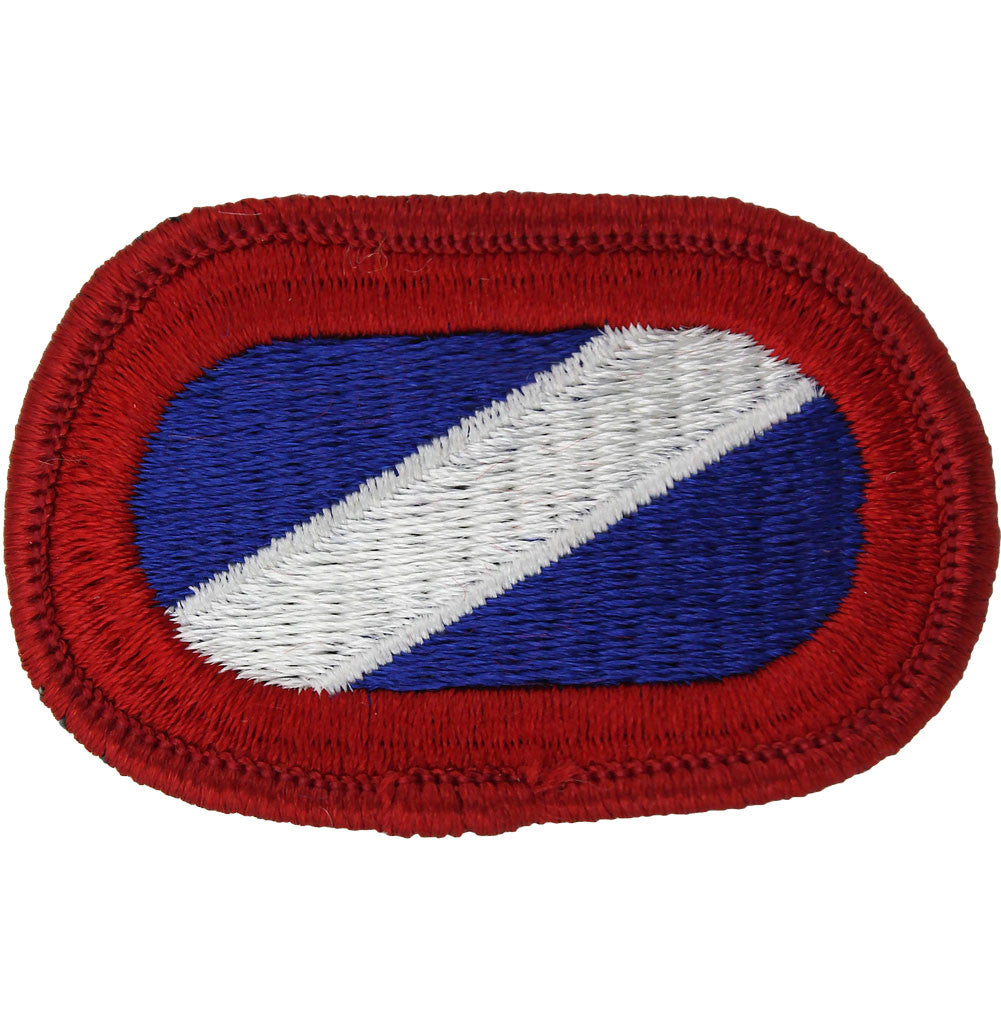 U.S. Army 82nd Support Battalion Forward Oval Patch Patches and Service Stripes 