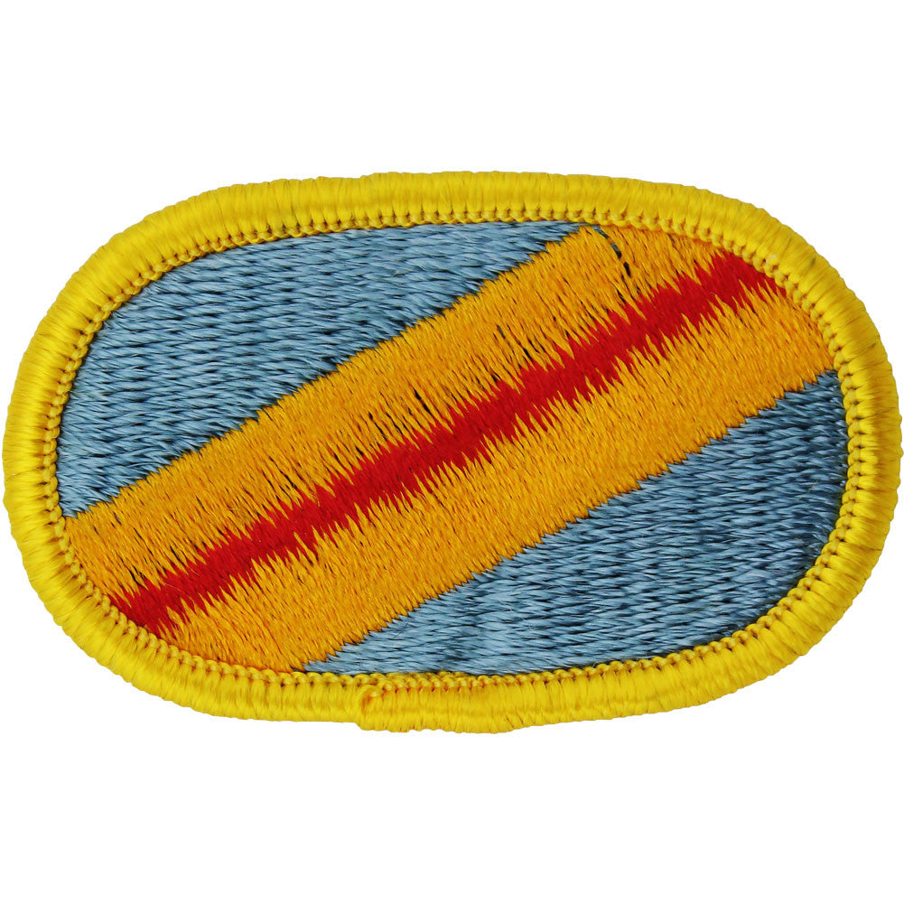 U.S. Army 117th Cavalry 5th Squadron (LRSD) Oval Patch Patches and Service Stripes 