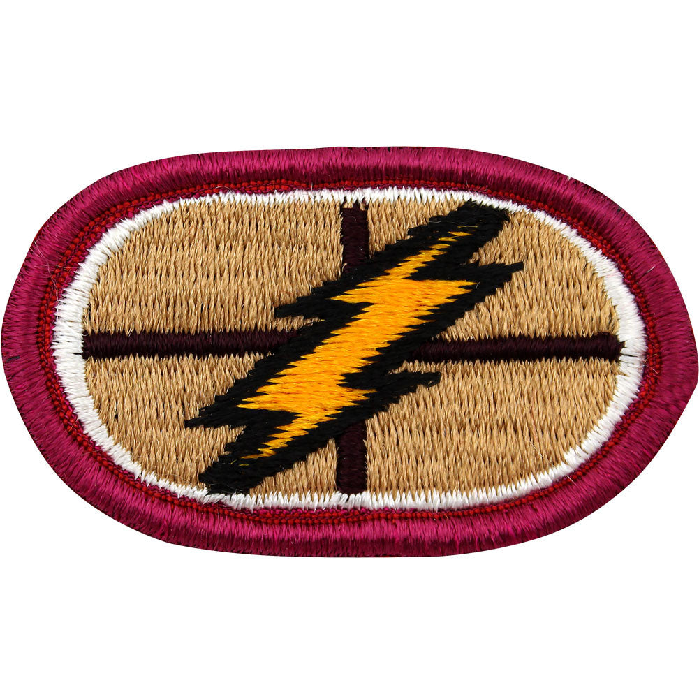 U.S. Army 167th Support Battalion Oval Patch Patches and Service Stripes 