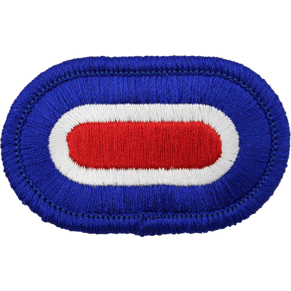 U.S. Army 187th Infantry Headquarters Oval Patch Patches and Service Stripes 
