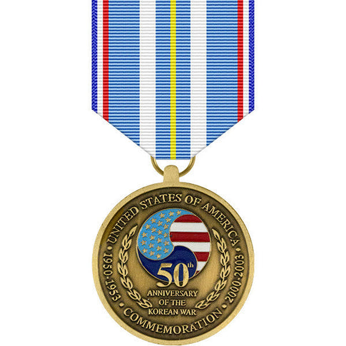 Korean War 50th Anniversary Commemorative Medal