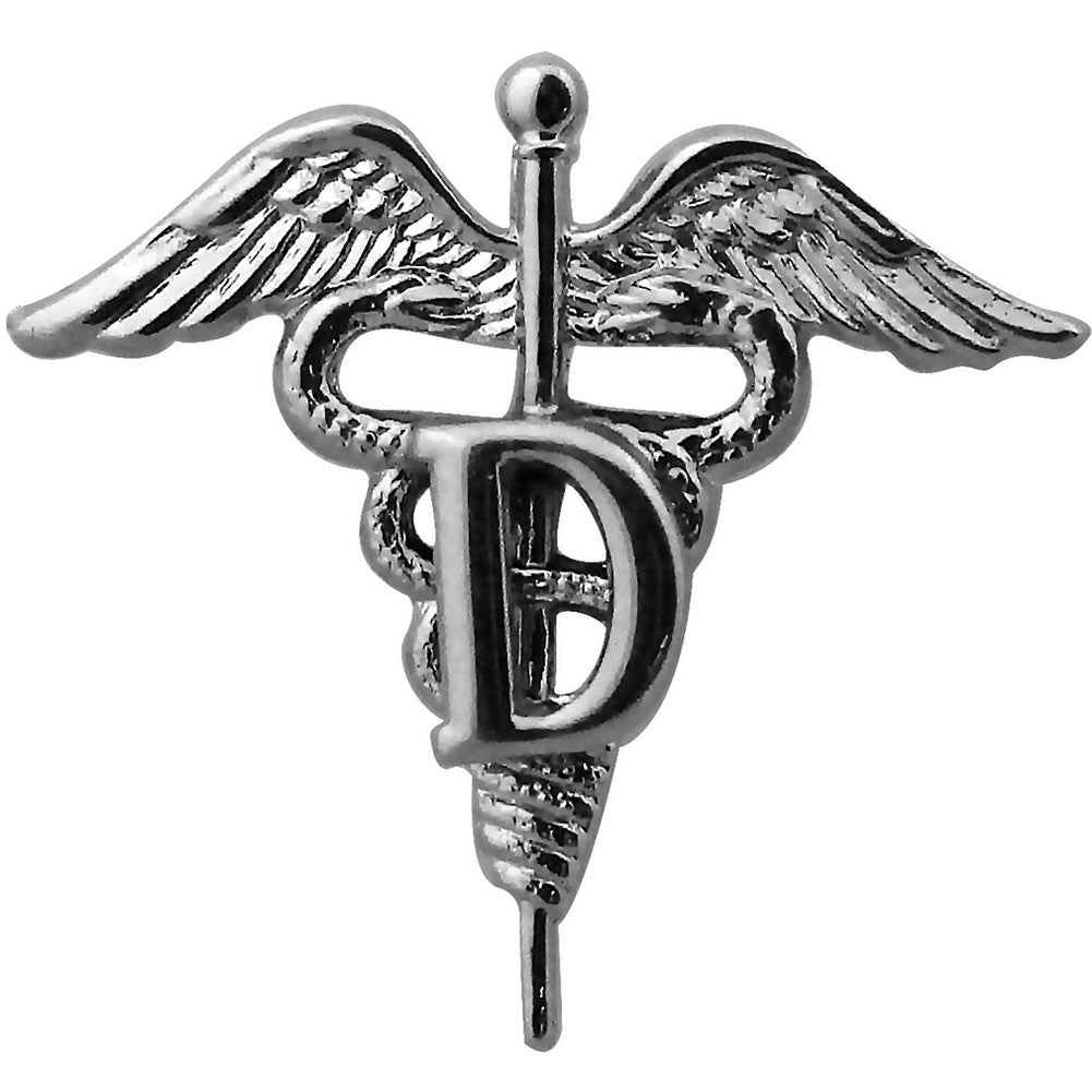 Navy Dental Collar Device Coat, Collar & Cap Insignia 
