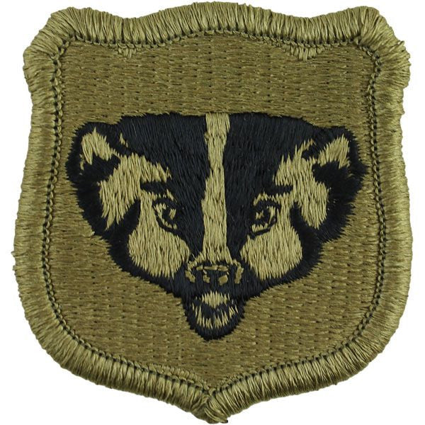 Wisconsin National Guard MultiCam (OCP) Patch Patches and Service Stripes 