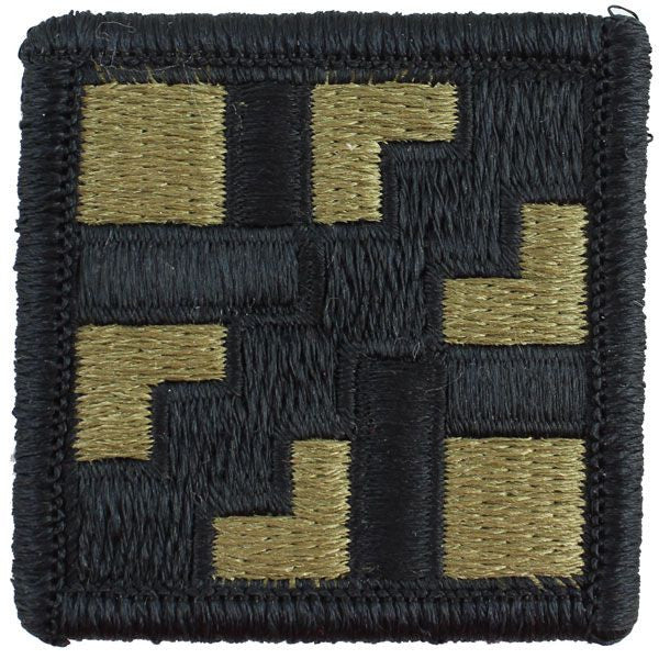 411th Engineer Brigade MultiCam (OCP) Patch Patches and Service Stripes 
