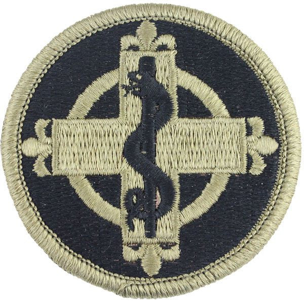 338th Medical Brigade MultiCam (OCP) Patch Patches and Service Stripes 