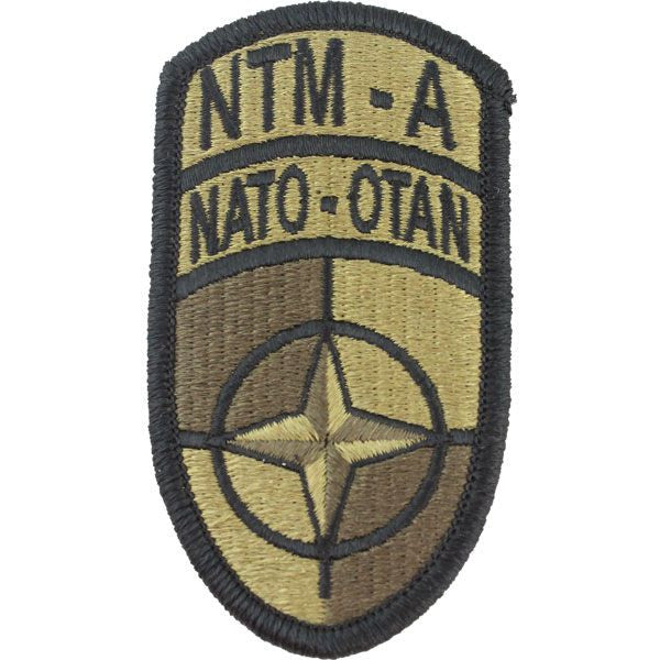 NATO Training Mission - Afghanistan MultiCam (OCP) Patch Patches and Service Stripes 