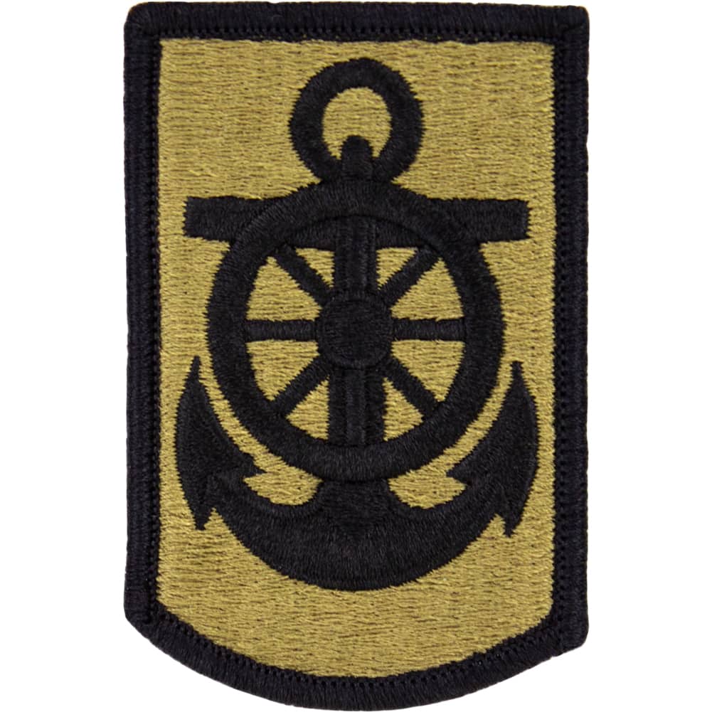125th Transportation Command OCP/Scorpion Patch Patches and Service Stripes 