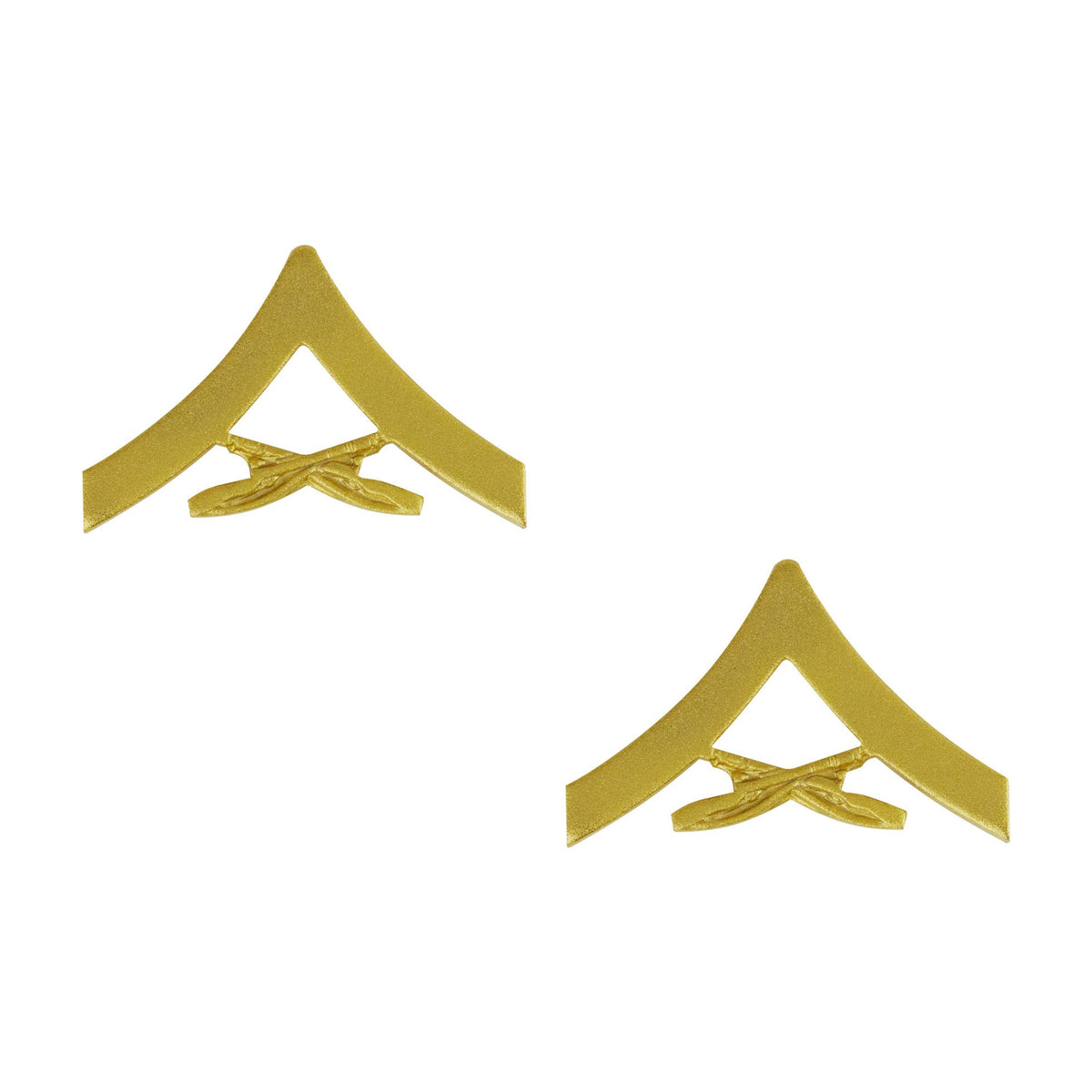 Marine Corps Gold Satin Enlisted Rank Rank 84576