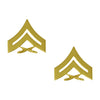 Marine Corps Gold Satin Enlisted Rank