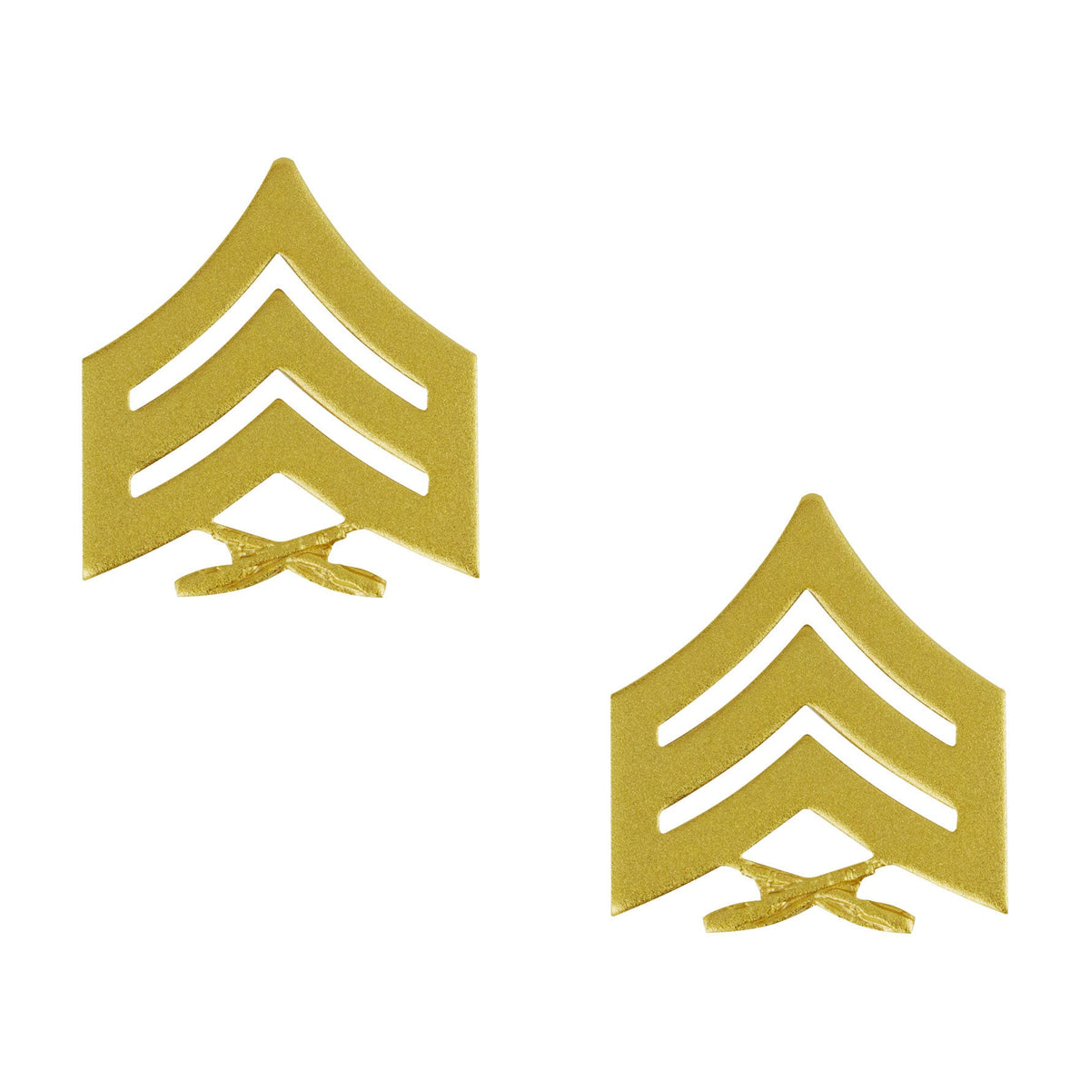Marine Corps Gold Satin Enlisted Rank Rank 84578