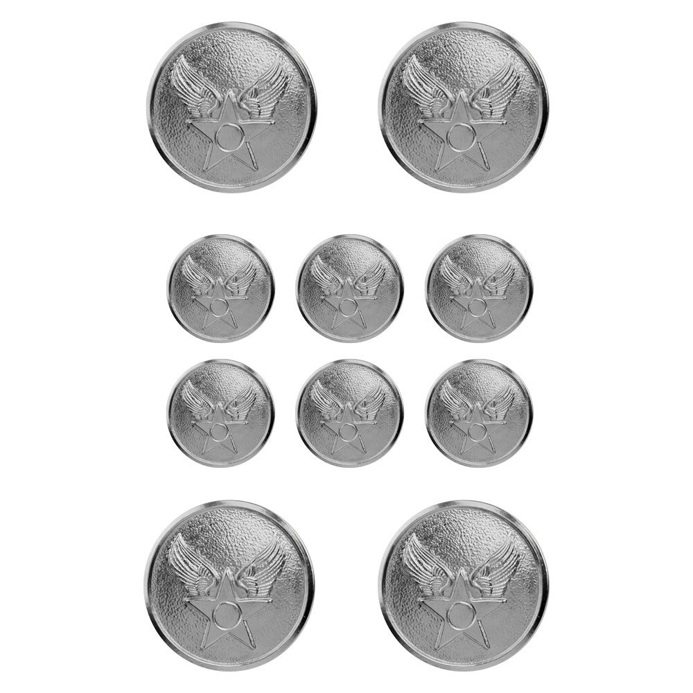 Air Force Hap Arnold Button Set - Male Dress Uniform Accessories 