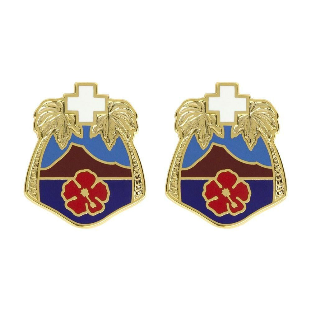 Tripler General Hospital Unit Crest (No Motto) Army Unit Crests 