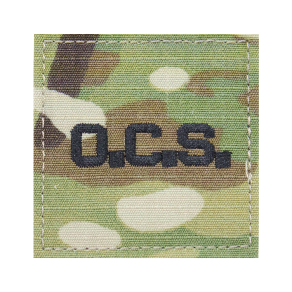 OCS Multicam (OCP) Patch with Fastener Patches and Service Stripes 