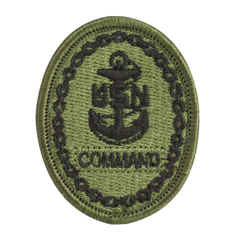 Navy Embroidered Woodland Digital Badges
