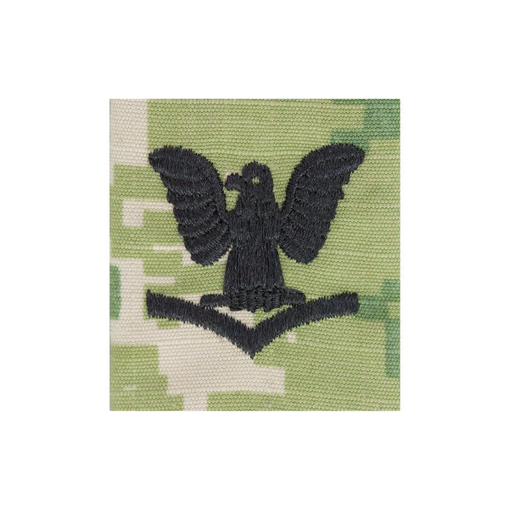 Navy Parka Tab Woodland Digital Embroidered Rank - Enlisted & Officer Rank 84712