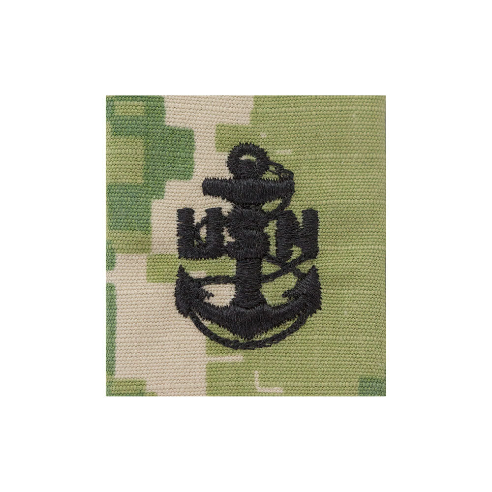Navy Parka Tab Woodland Digital Embroidered Rank - Enlisted & Officer Rank 84715