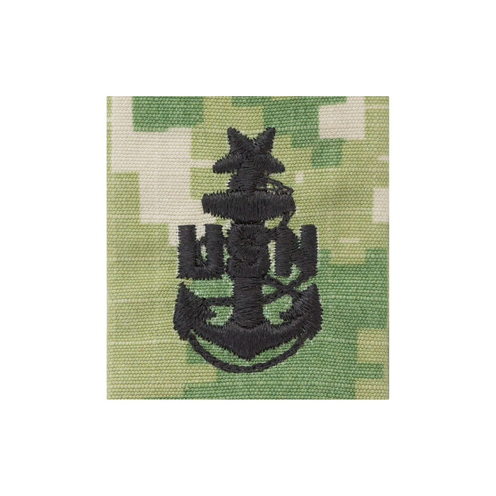 Navy Parka Tab Woodland Digital Embroidered Rank - Enlisted & Officer Rank 84716
