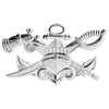 Navy SWCC Special Warfare Combatant Crew Badge - Mirror Finish