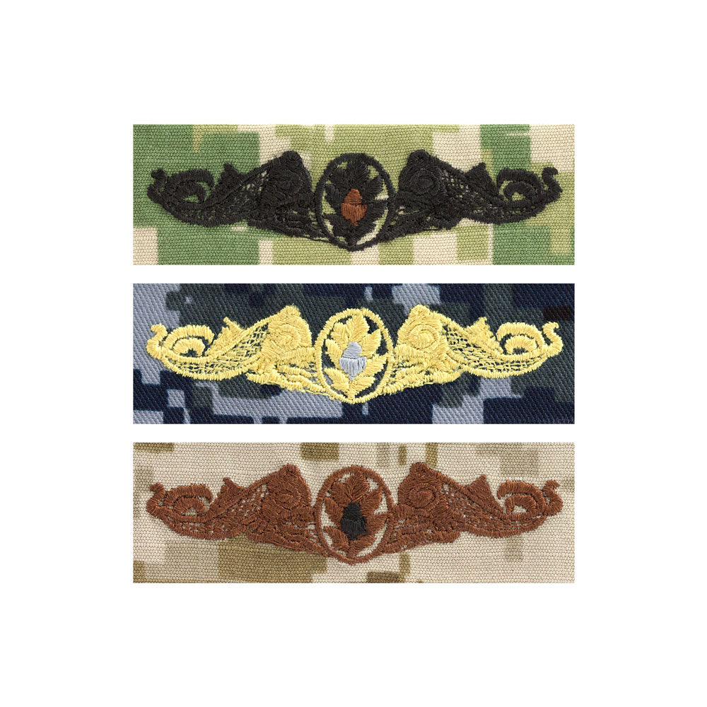 US Navy Embroidered Badge - Submarine Medical Badges 
