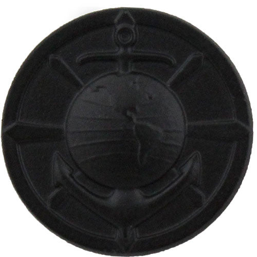 Navy Religious Program Specialist Collar Device - Black / Subdued Coat, Collar & Cap Insignia 