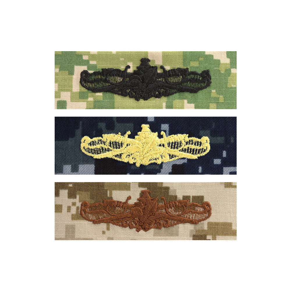 US Navy Embroidered Badge - Surface Warfare Supply Badges 