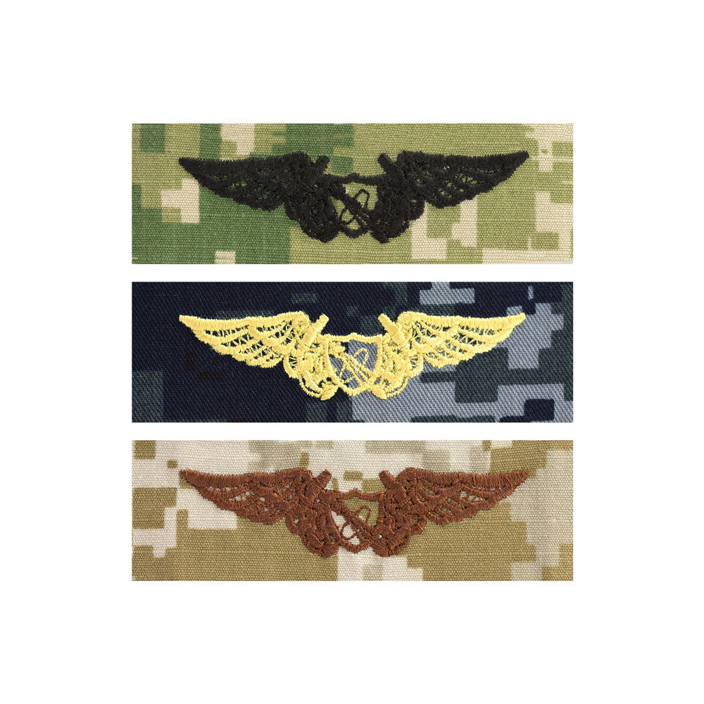 US Navy Embroidered Badge - NFO Astronaut Badges 