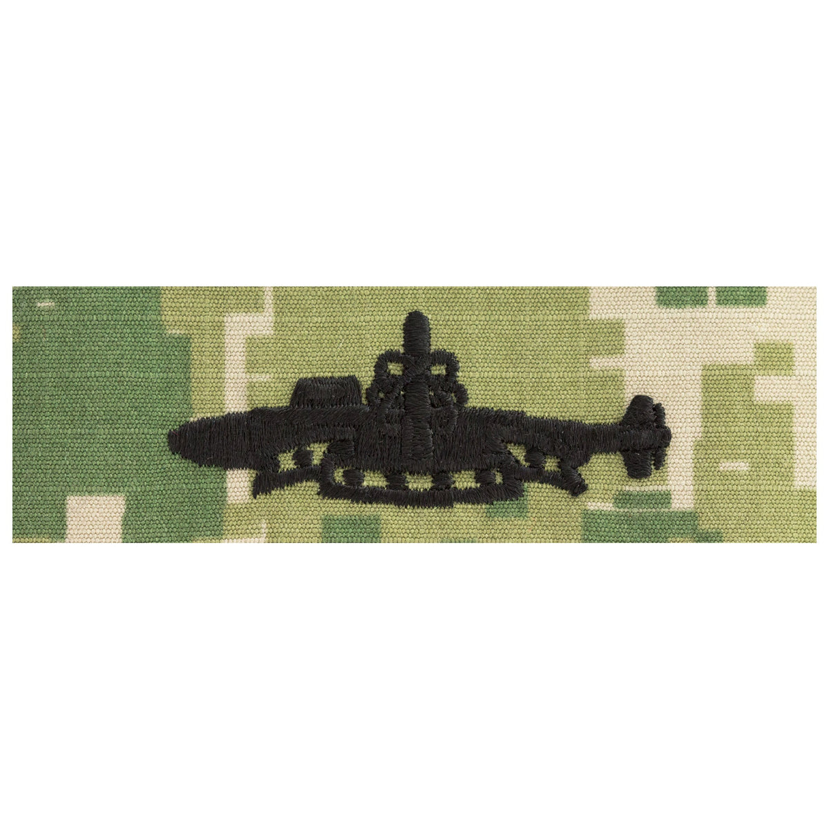 US Navy Embroidered Badge - SSBN Deterrent Patrol Officer Badges 84872