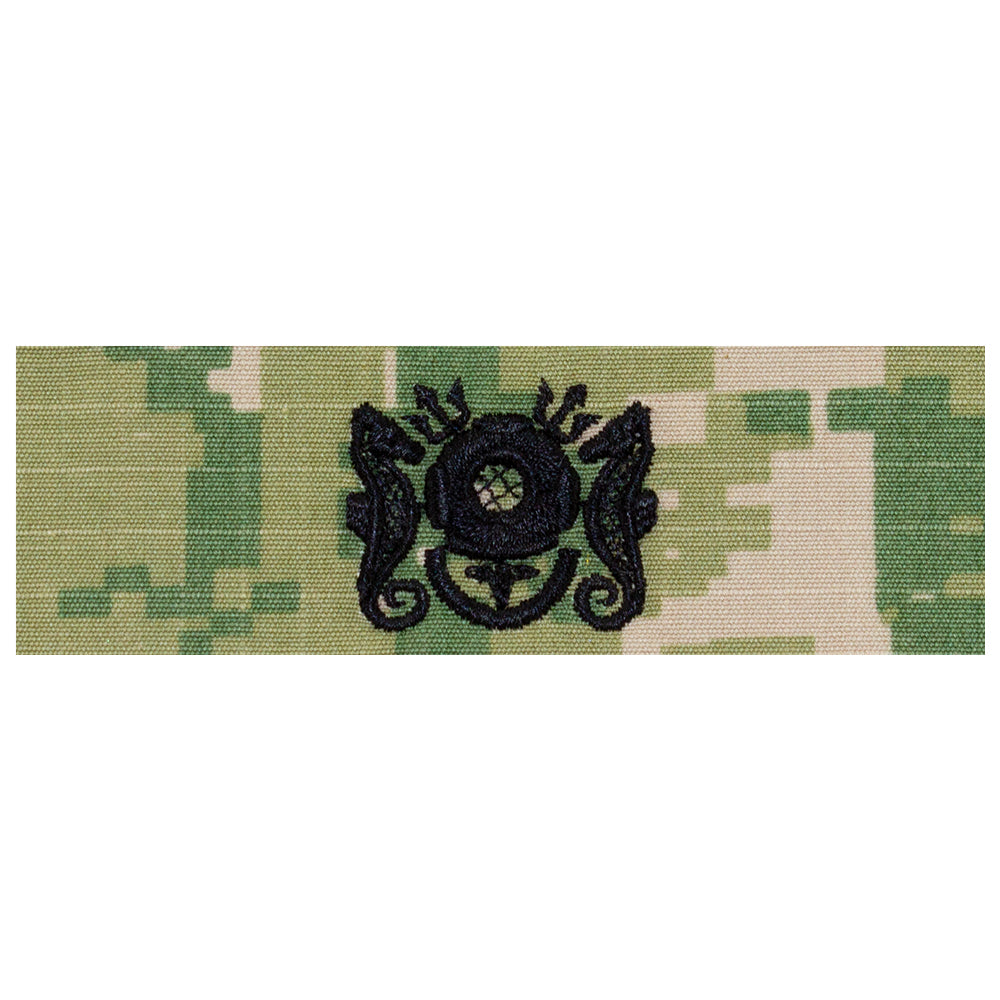US Navy Embroidered Badge - Diving Medical Technician Officer Badges 84912