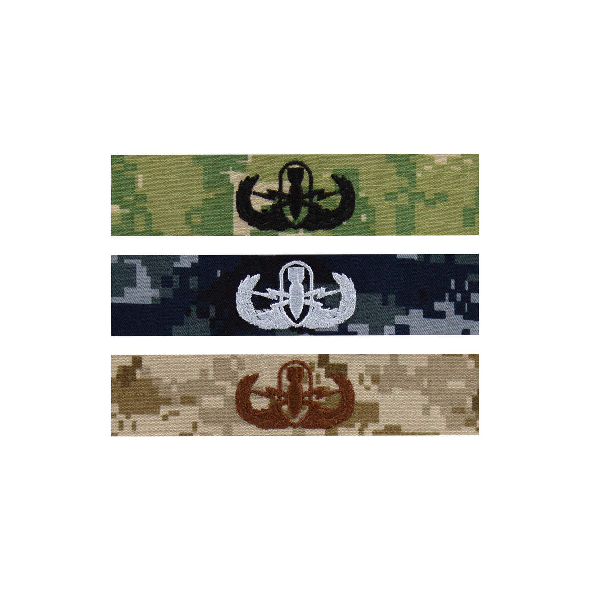 US Navy Embroidered Badge - Basic EOD Badges 