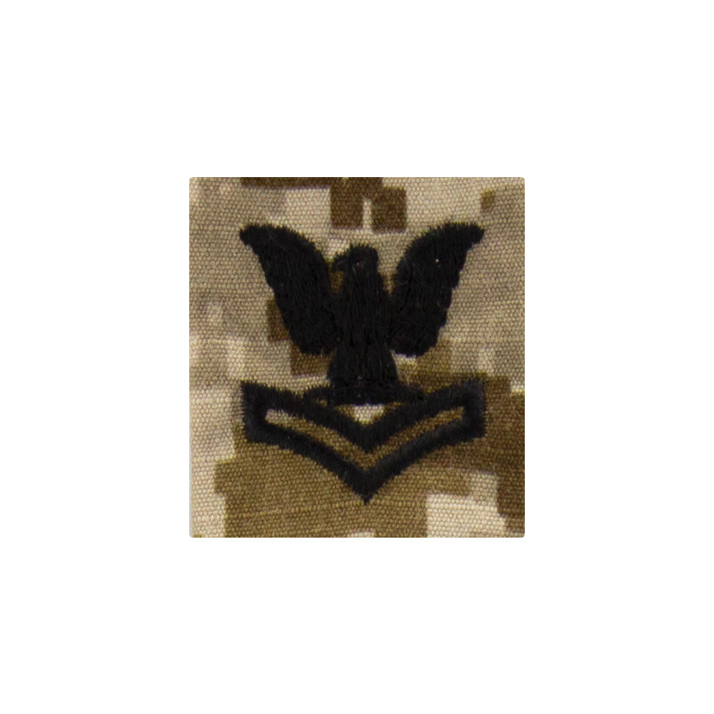 Navy Parka Tab Desert Digital Embroidered Rank - Enlisted & Officer Rank 84958