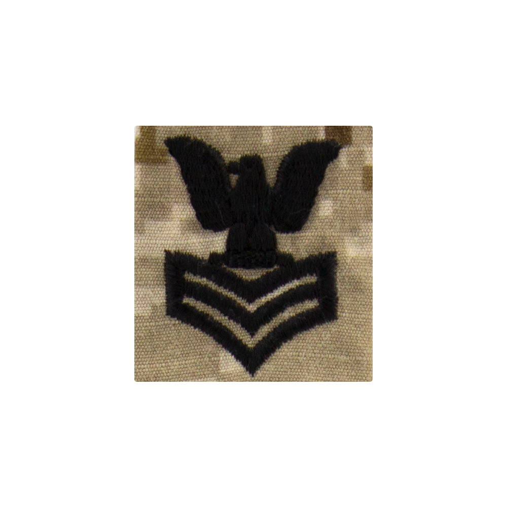 Navy Parka Tab Desert Digital Embroidered Rank - Enlisted & Officer Rank 84959