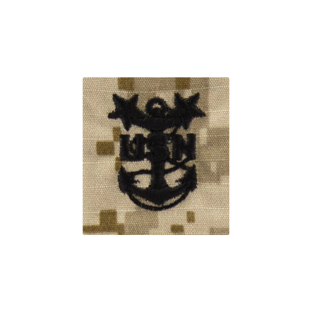 Navy Parka Tab Desert Digital Embroidered Rank - Enlisted & Officer Rank 84962
