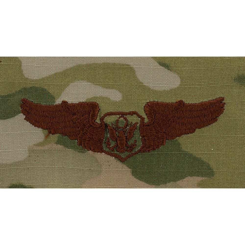 Air Force Non Rated Aircrew Badges Embroidered - OCP Badges 85045