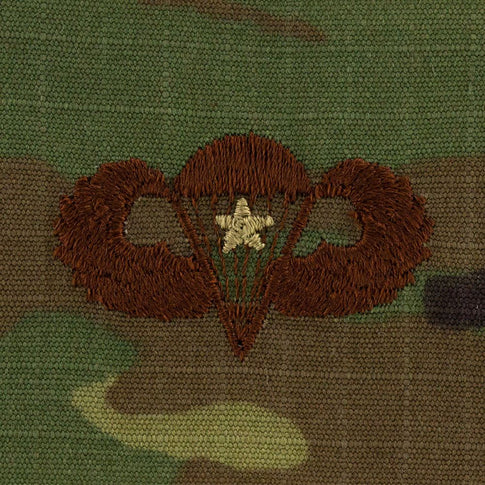 Air Force Basic Combat Parachutist Badges Embroidered - OCP