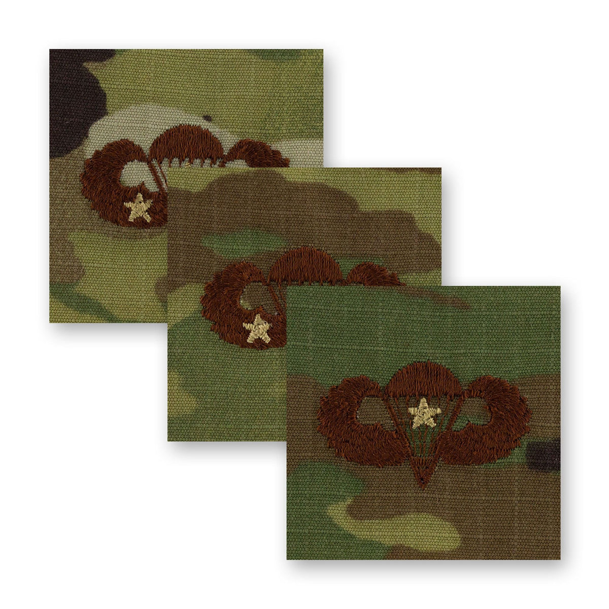 Air Force Basic Combat Parachutist Badges Embroidered - OCP Badges 